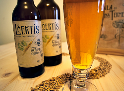 La birra Loertis del Birrificio di Via Priula.